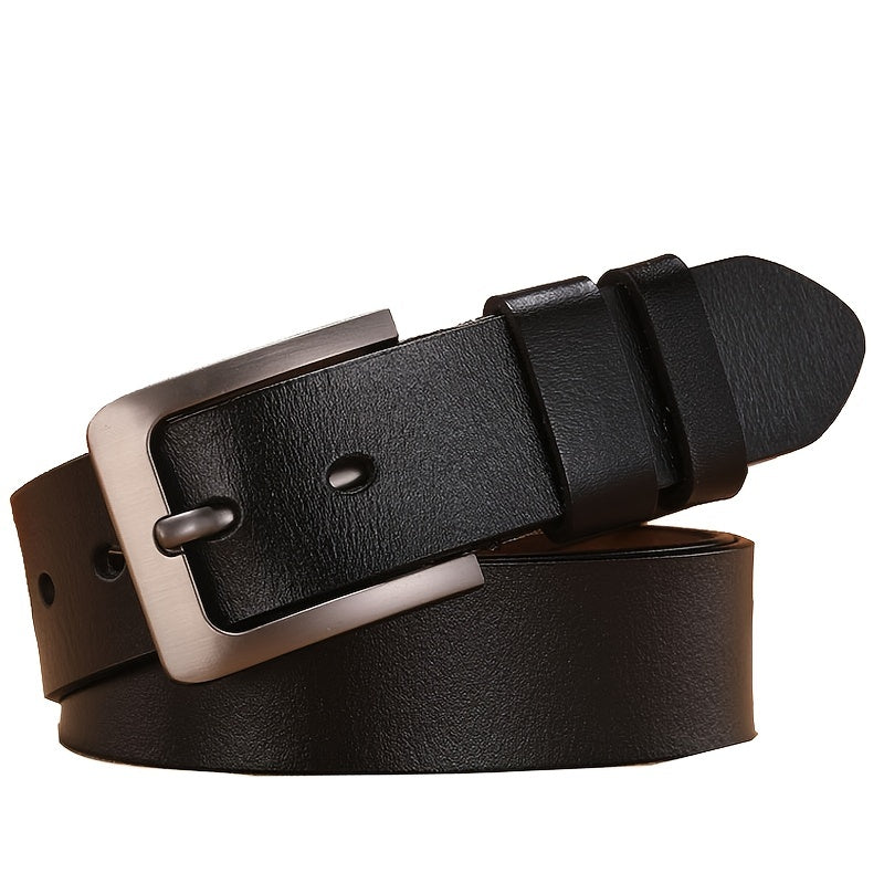 Genuine cowhide leather belt