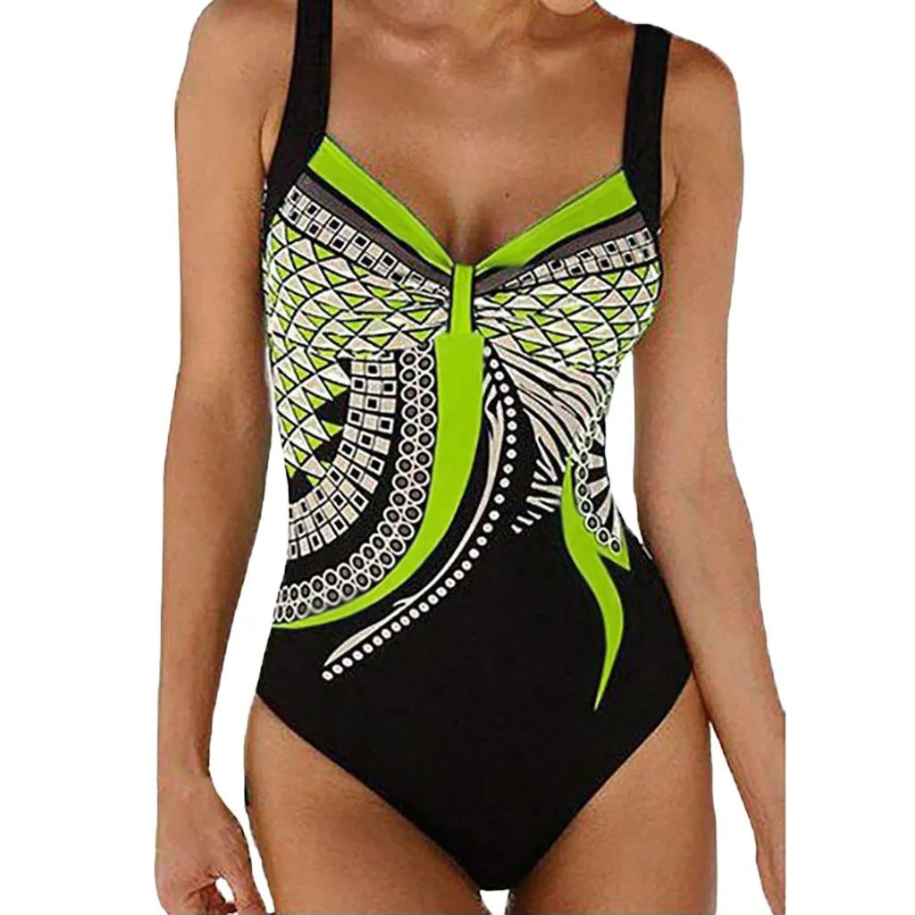 Swimsuit With Graphic Print