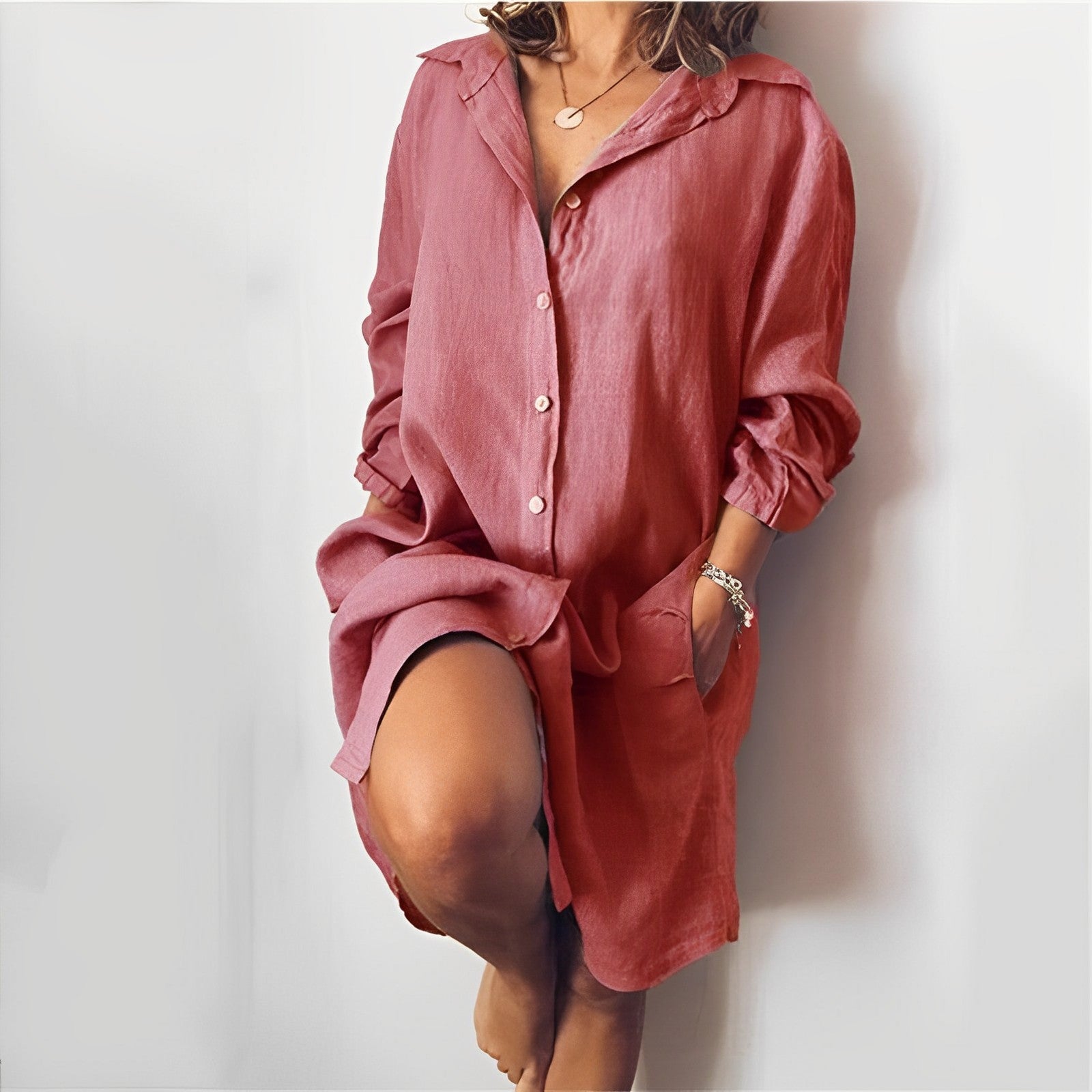 Casual Linen Blouse