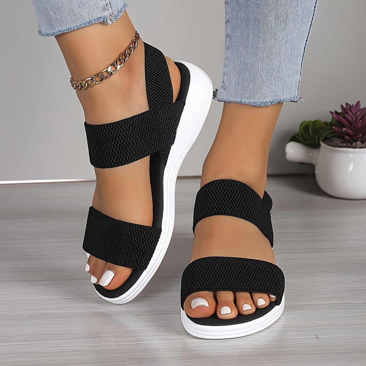 Lysse | Stretch Light Sandals