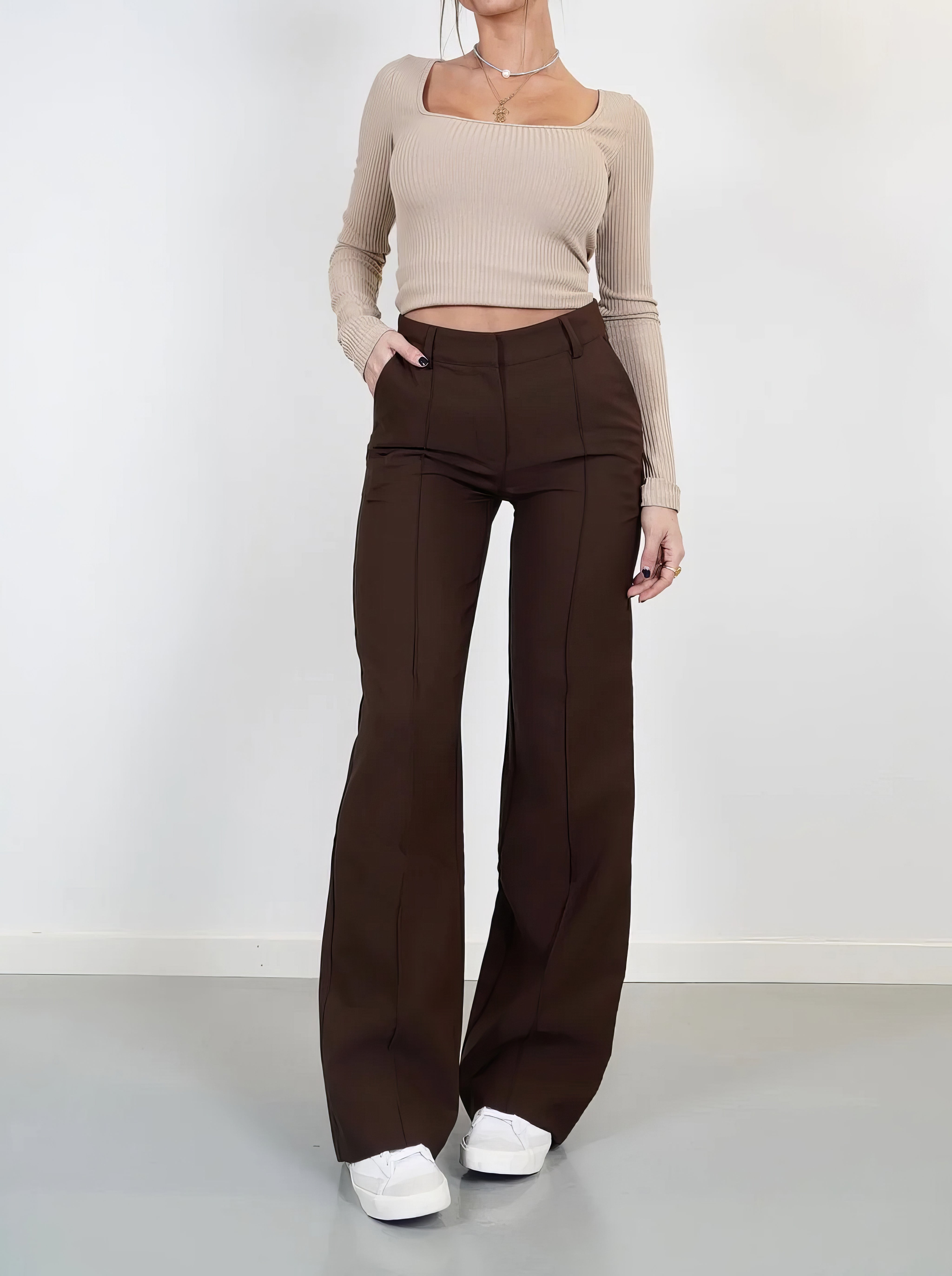Timeless Classic High Waist Trousers