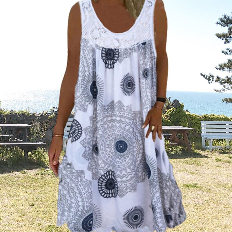 Summer Print Dress