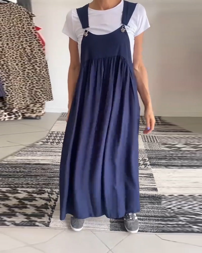 Casual Solid Suspenders