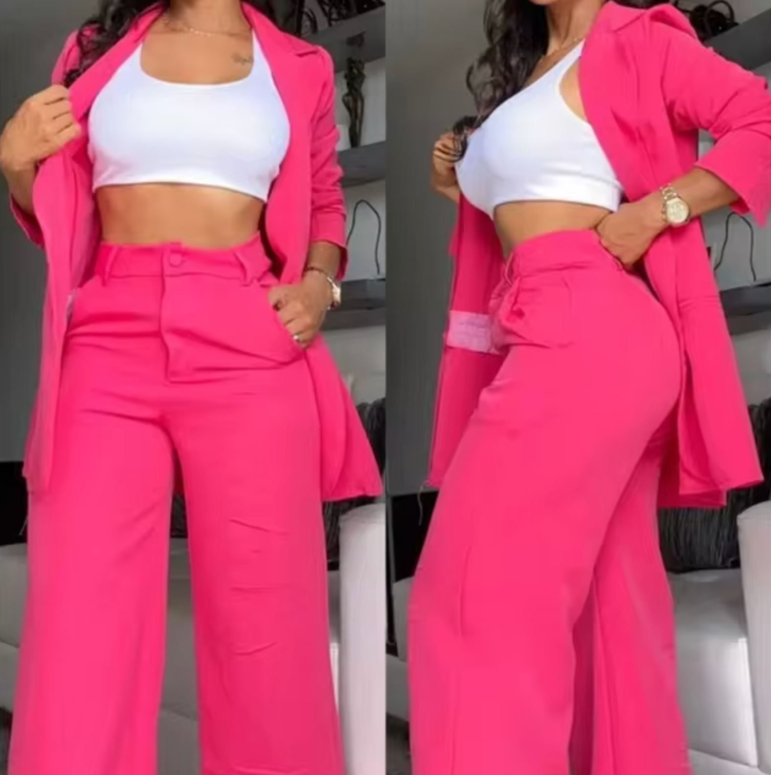 Lysse | Long-sleeved Blazer and Pants Set - Lysse