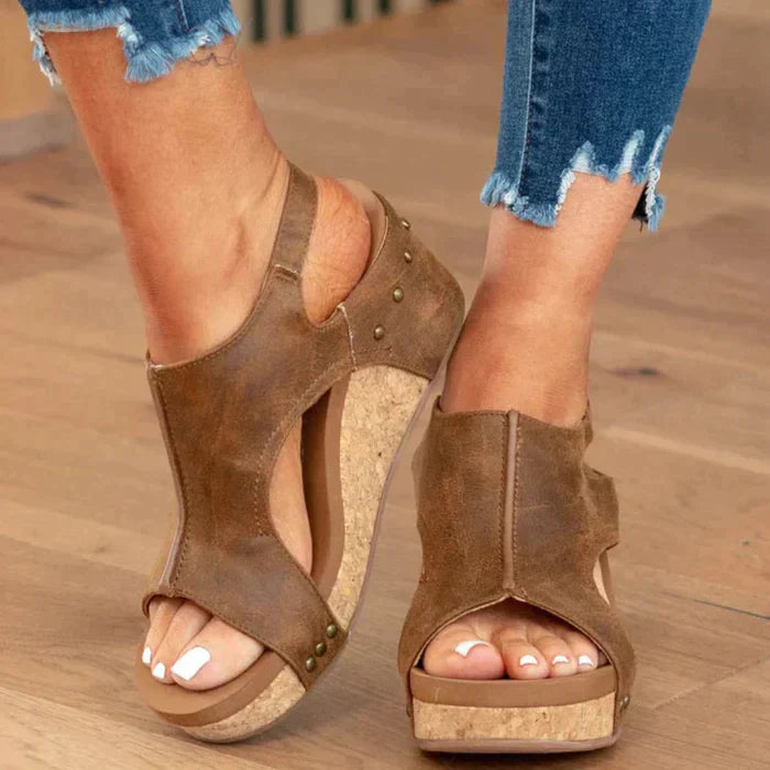 Elegant And Comfortable Wedge Heels