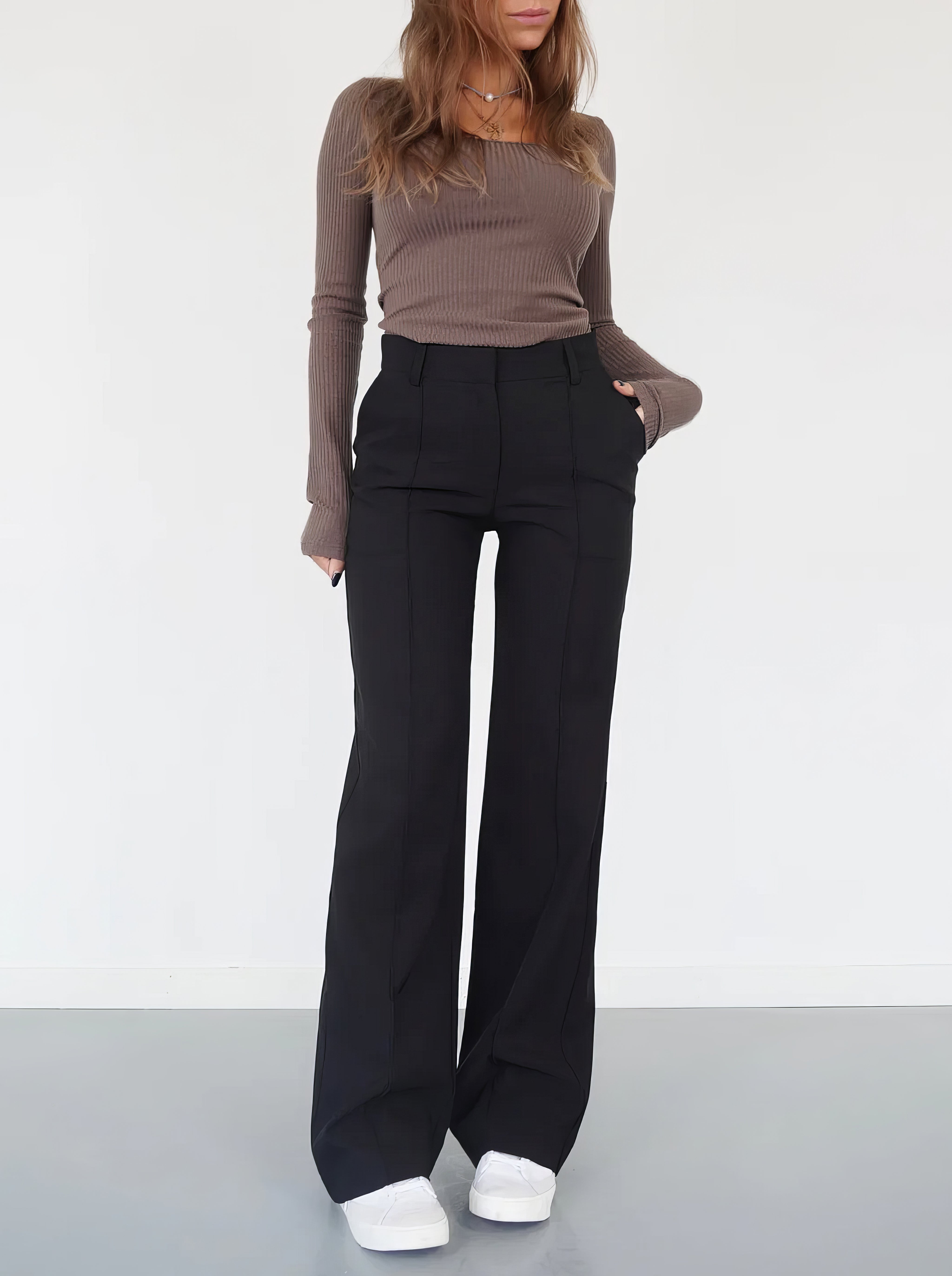 Timeless Classic High Waist Trousers