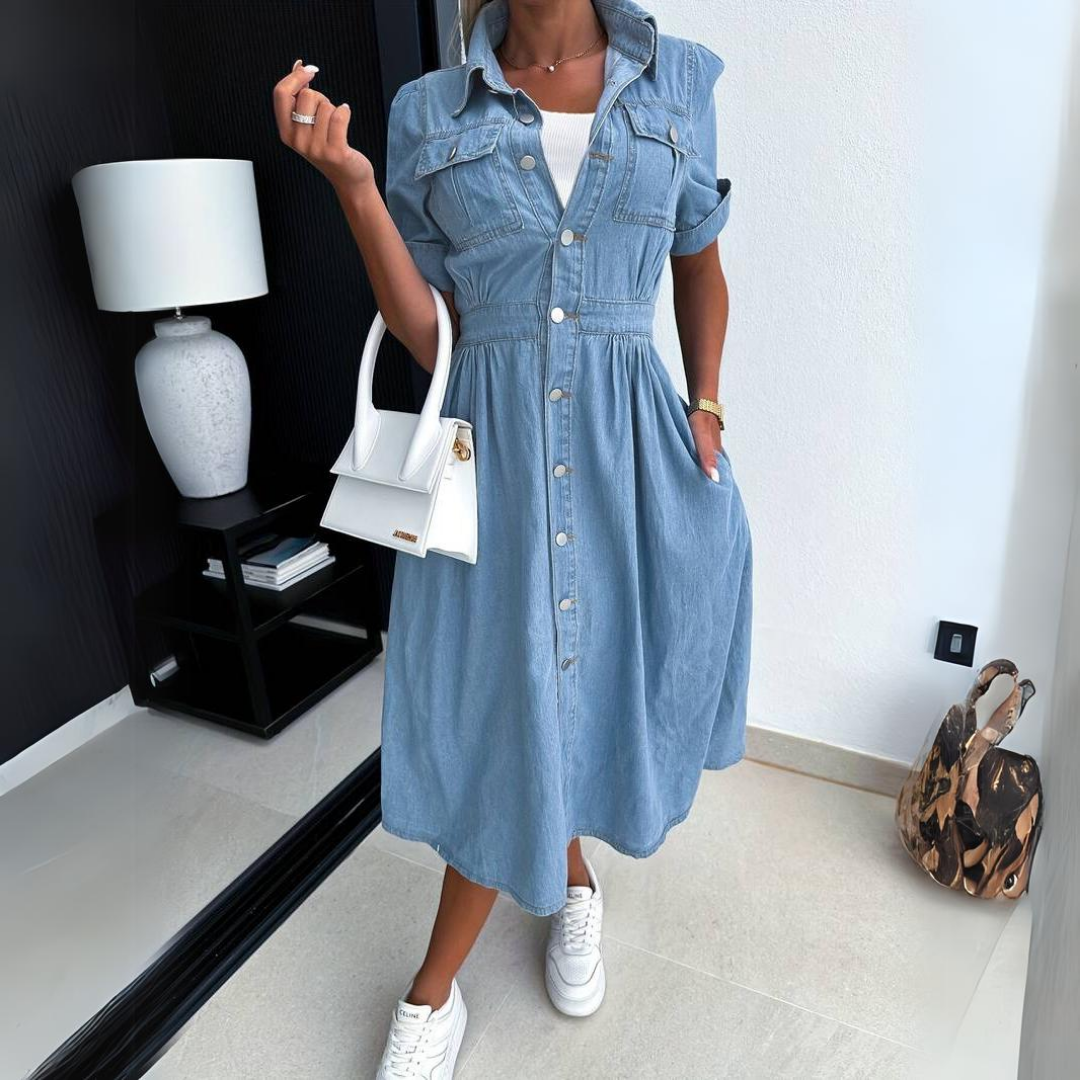 Women's Elegant Trendy Denim Dress