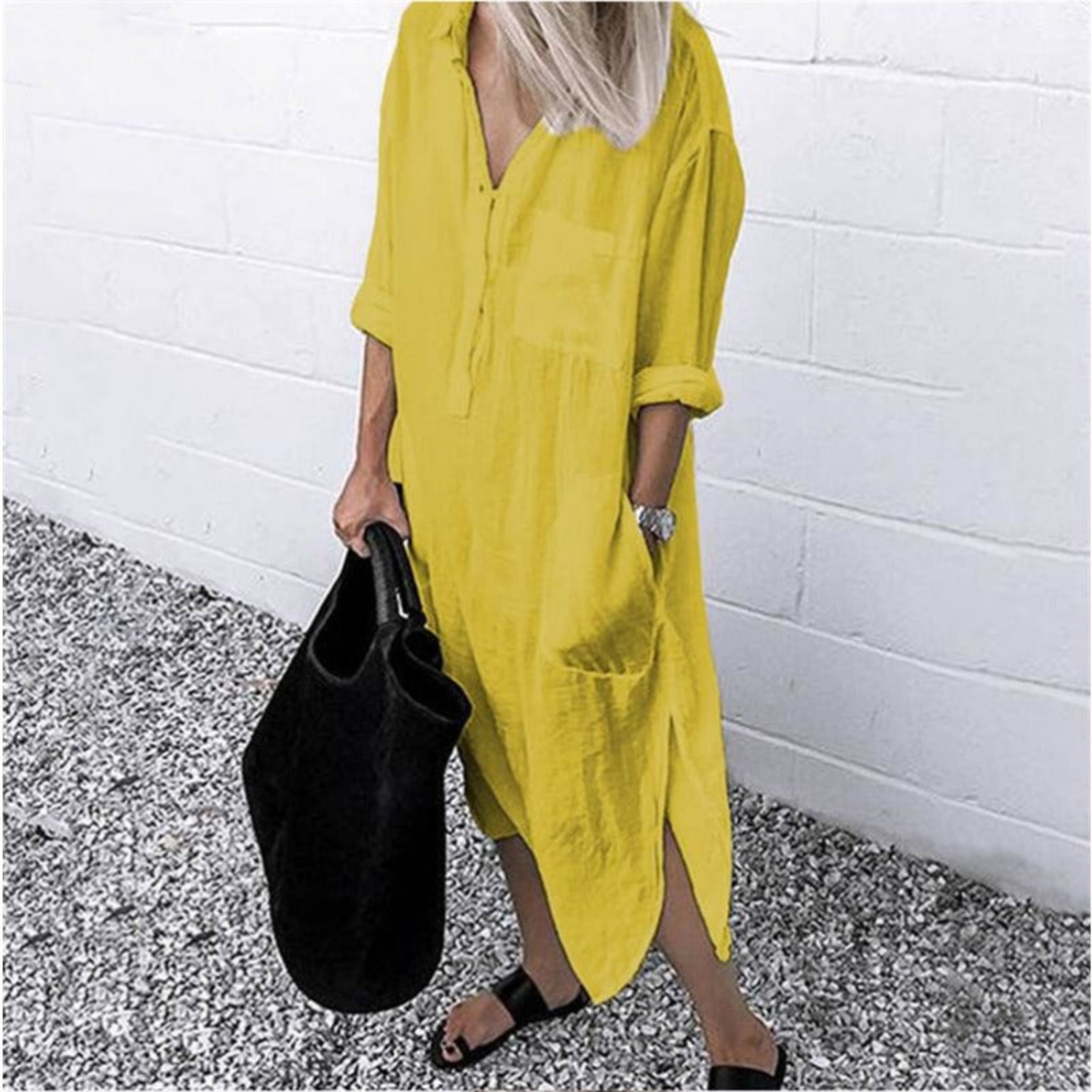 Stylish and Comfortable Long Summer Dress