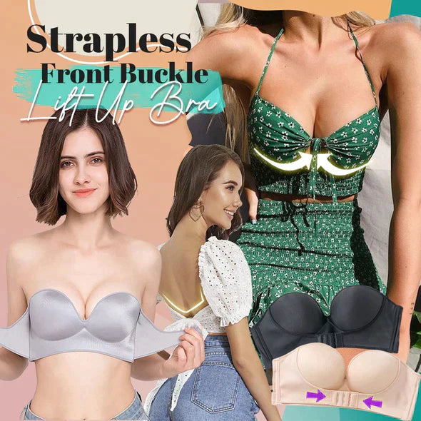 Comfybrastrapless Push-Up Bra (1+1 )