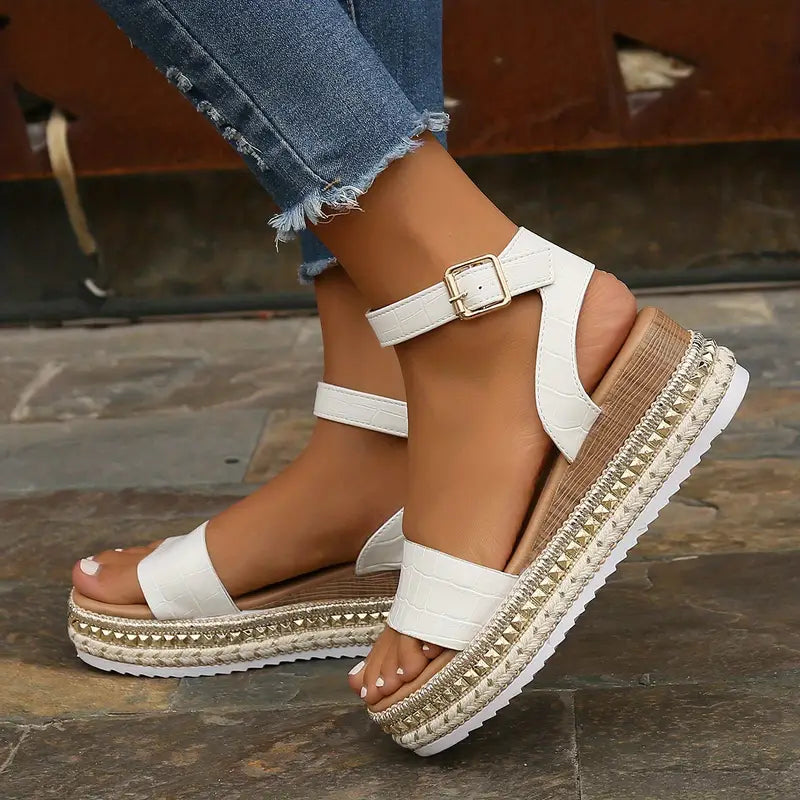 Luxury Platform Sandals With Straps for Women