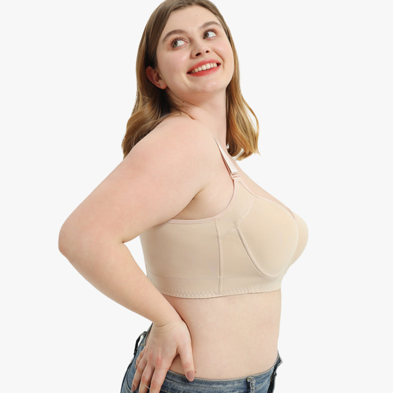 Push up Back Smoothing Bra for Invisible Support for Women