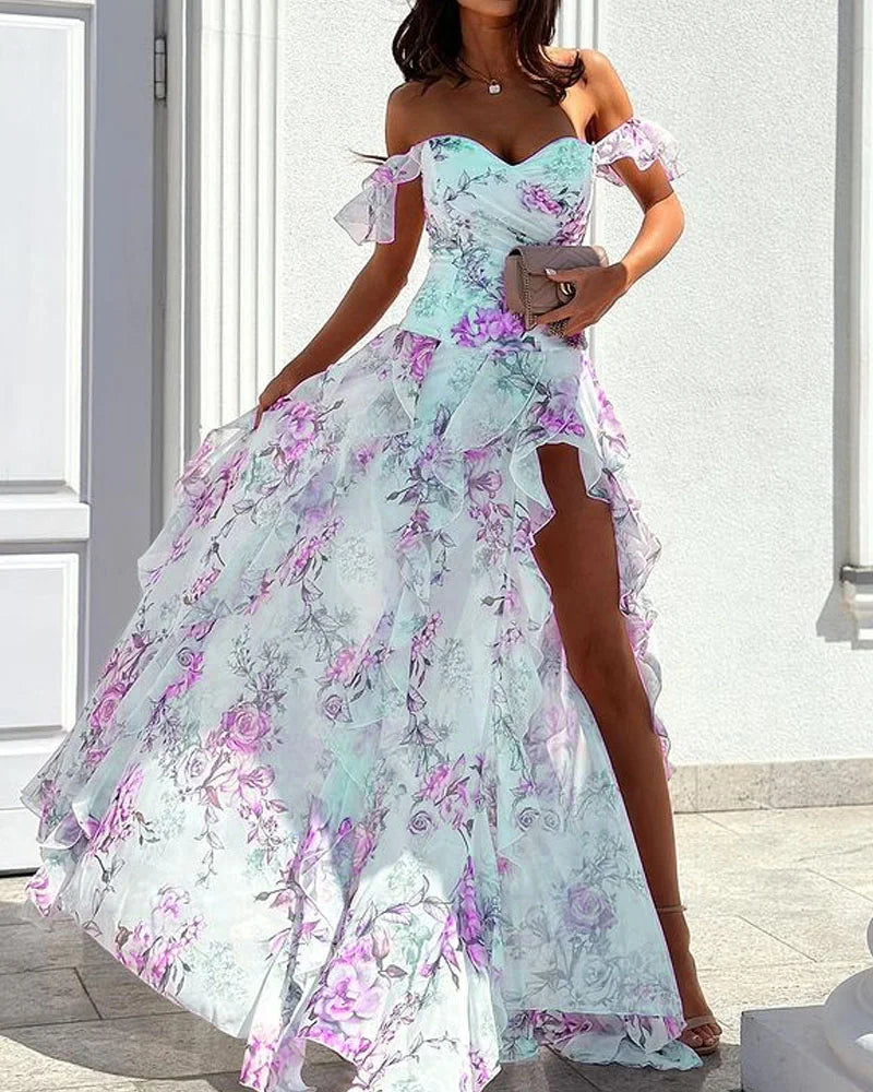 Elegant Floral Dress