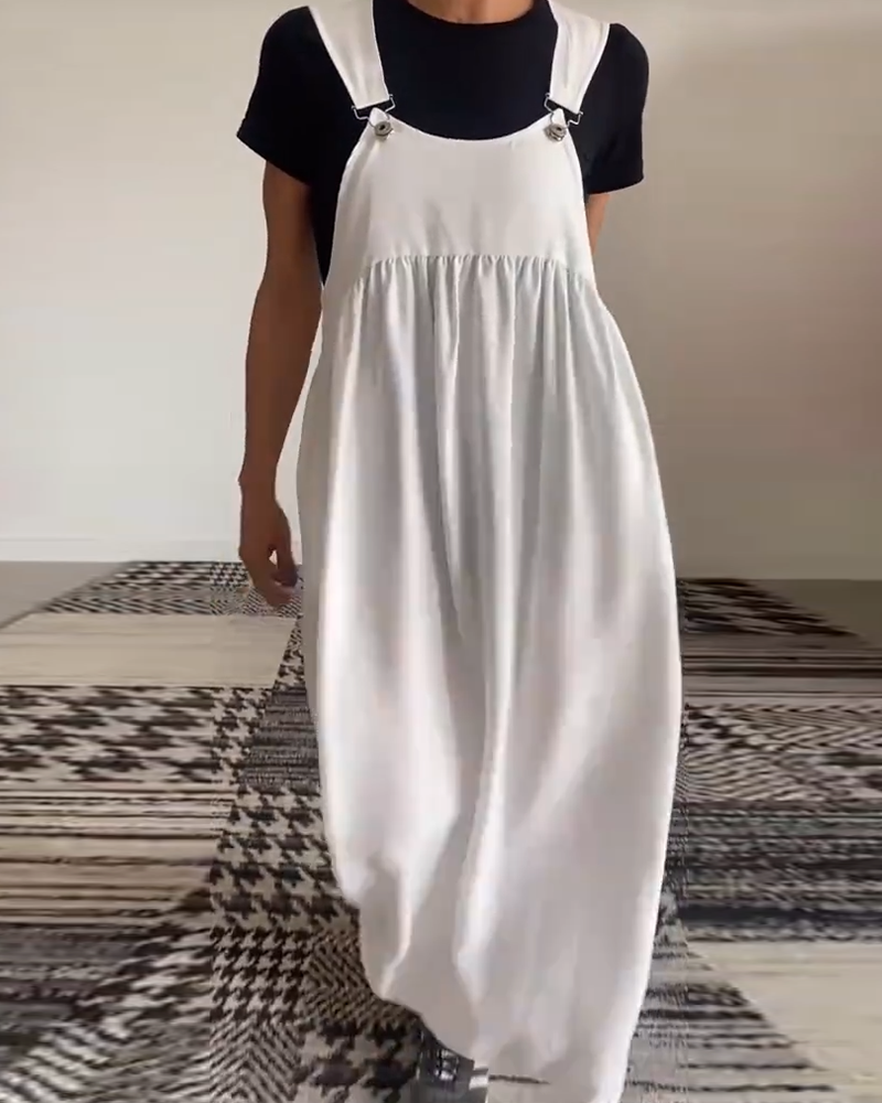 Casual Solid Suspenders