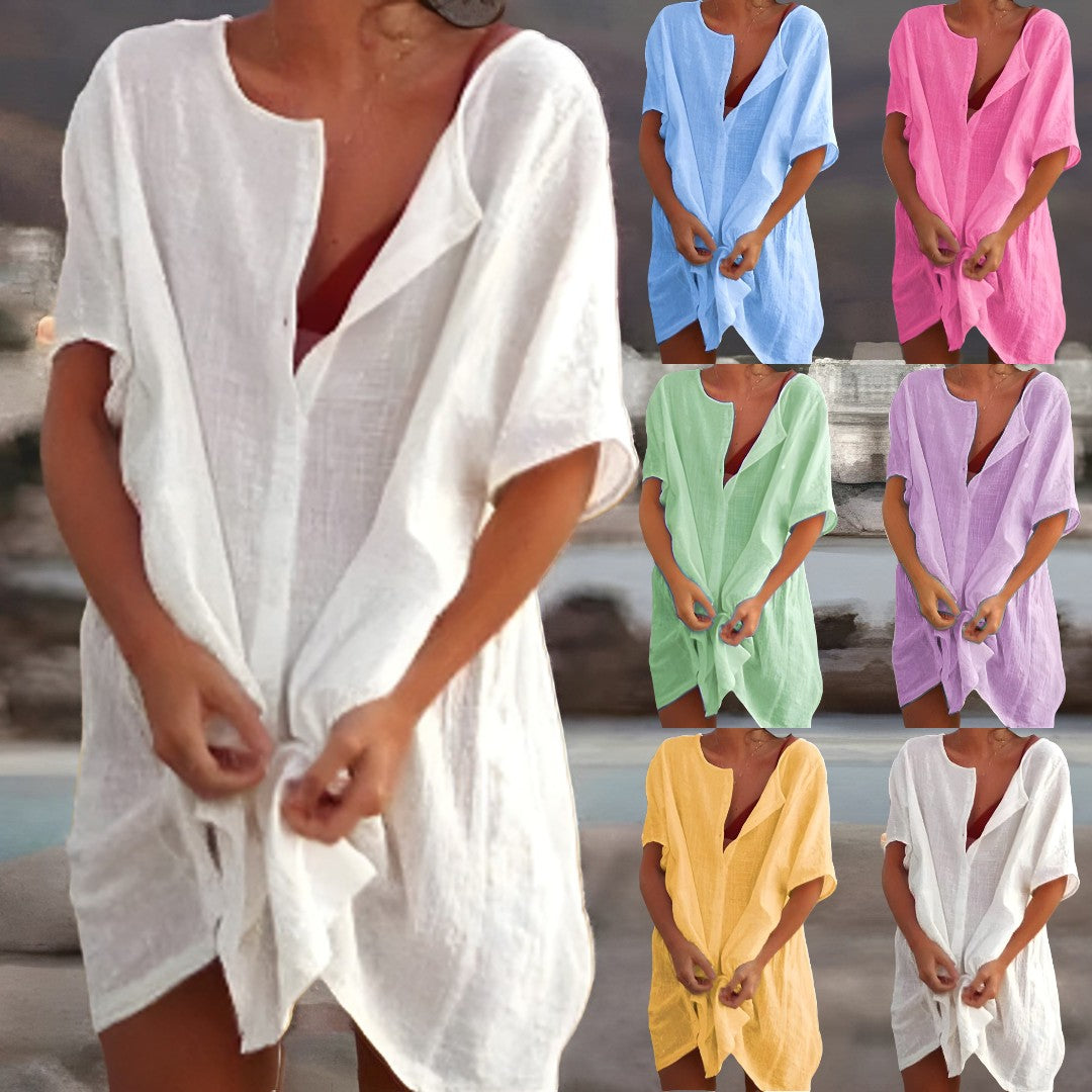 Airy Cotton Dress