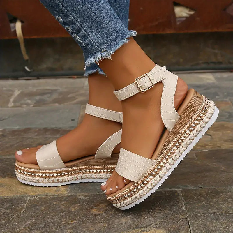 Luxury Platform Sandals With Straps for Women
