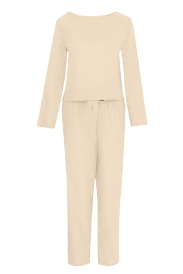 Solid Color Linen Two-Piece