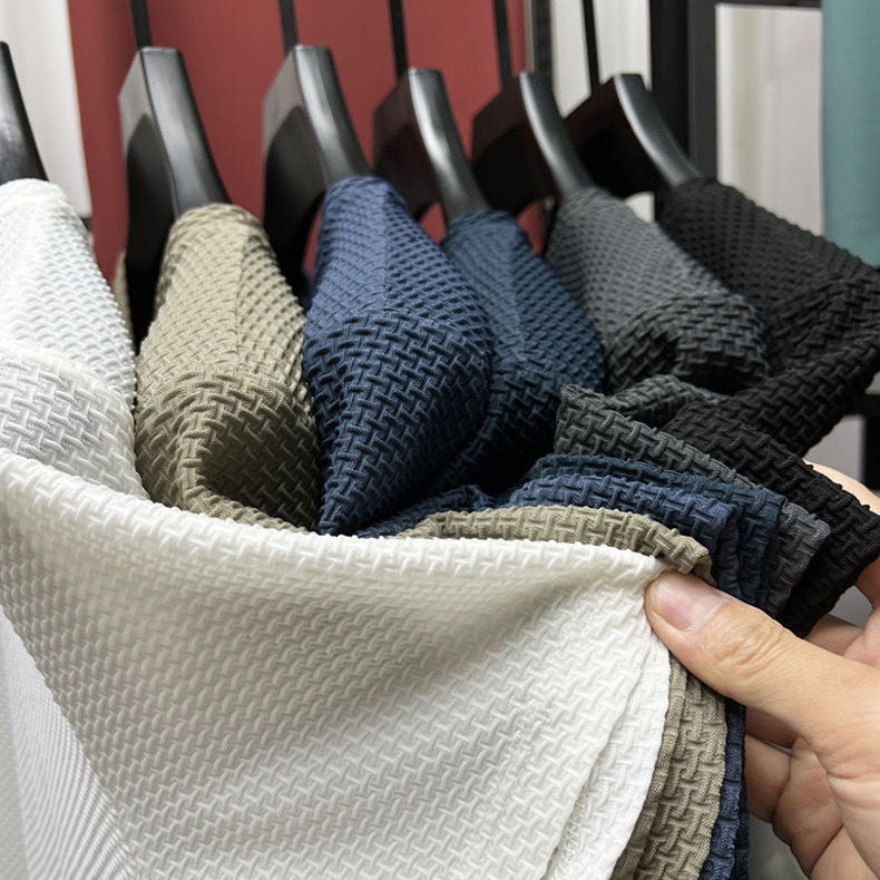 Bamboo Ice Silk Short Sleeve Shirt