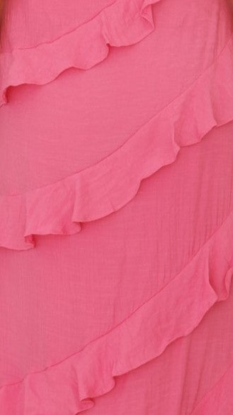 Dress with Playful Ruffles