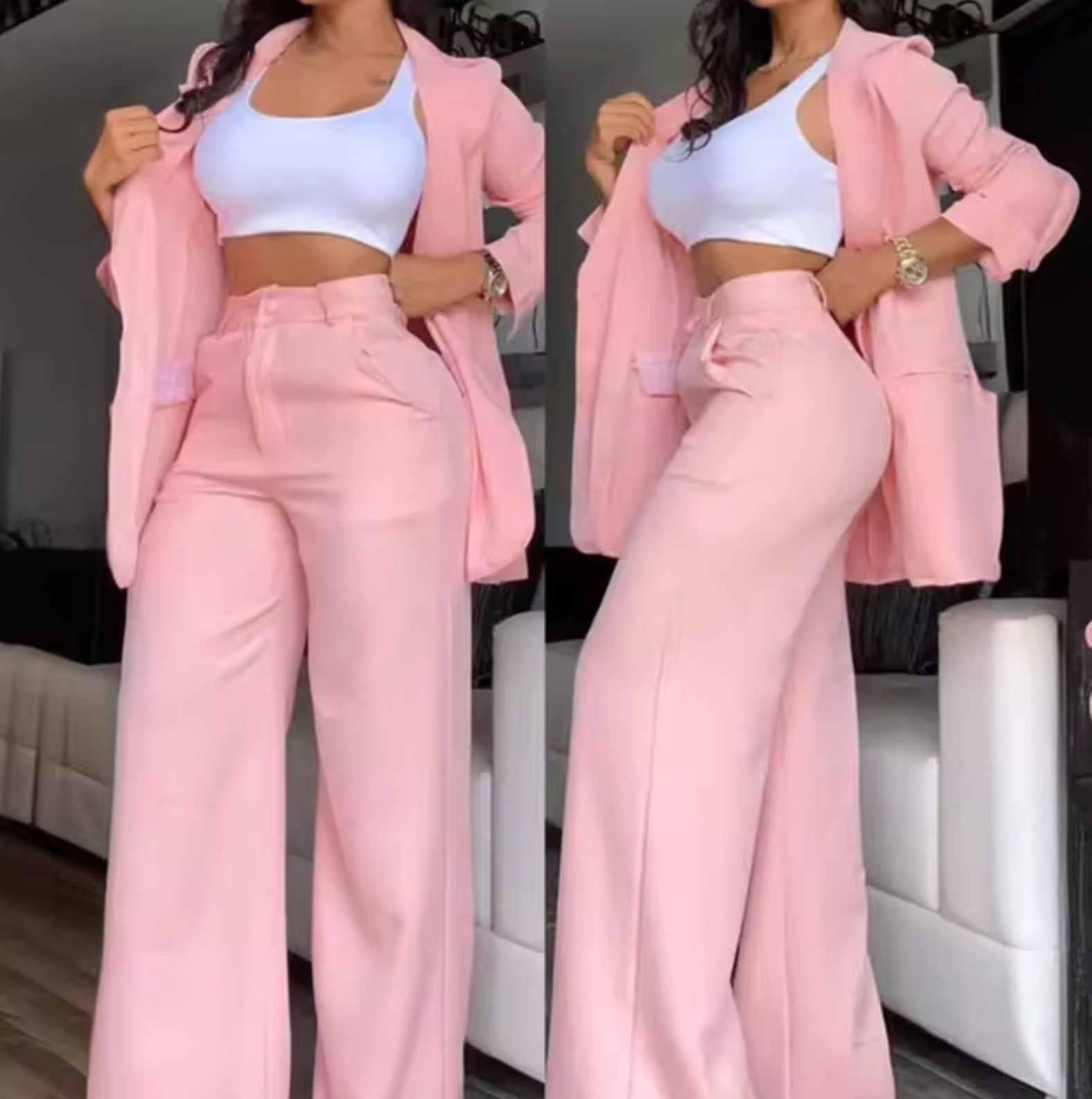 Lysse | Long-sleeved Blazer and Pants Set - Lysse