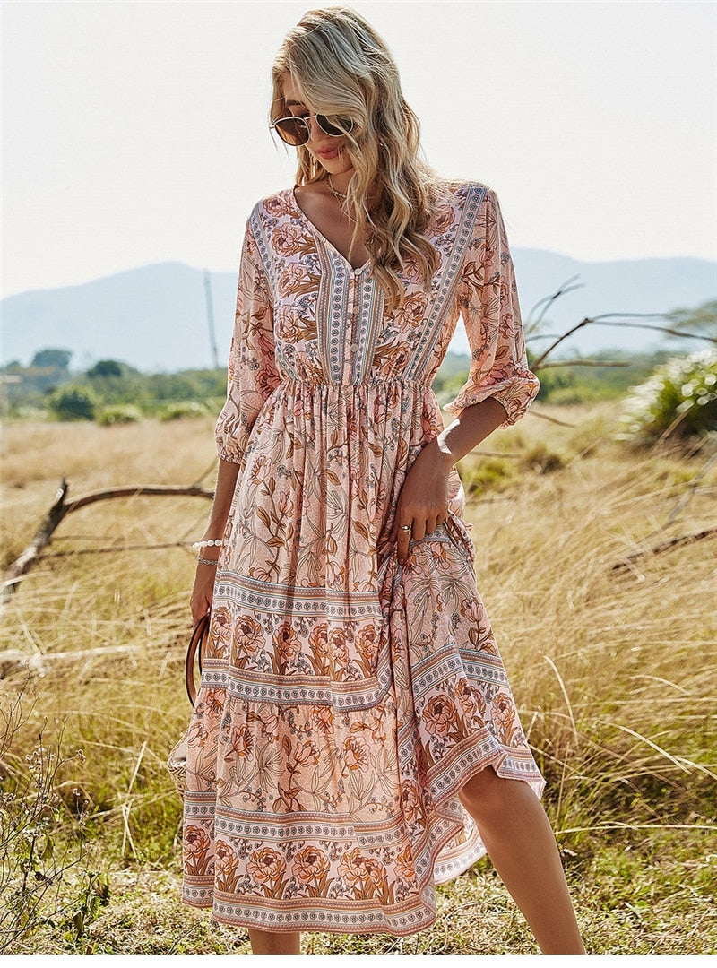 Bohemian Summer Dress