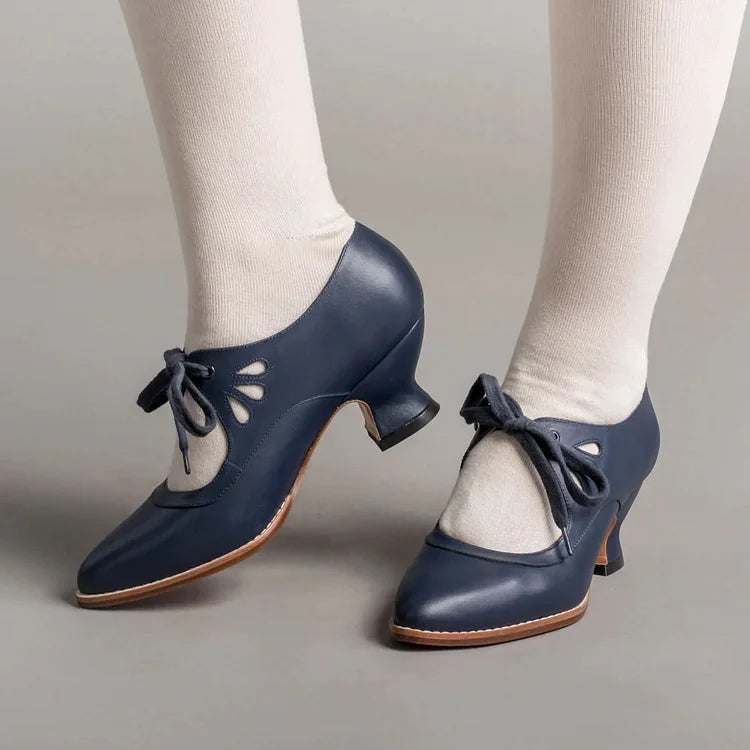 Edwardian Leather Shoes For Women