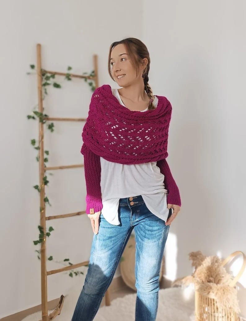 Lysse | Comfortable Knitted Scarf