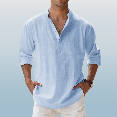 Linen Shirt With Long Sleeves