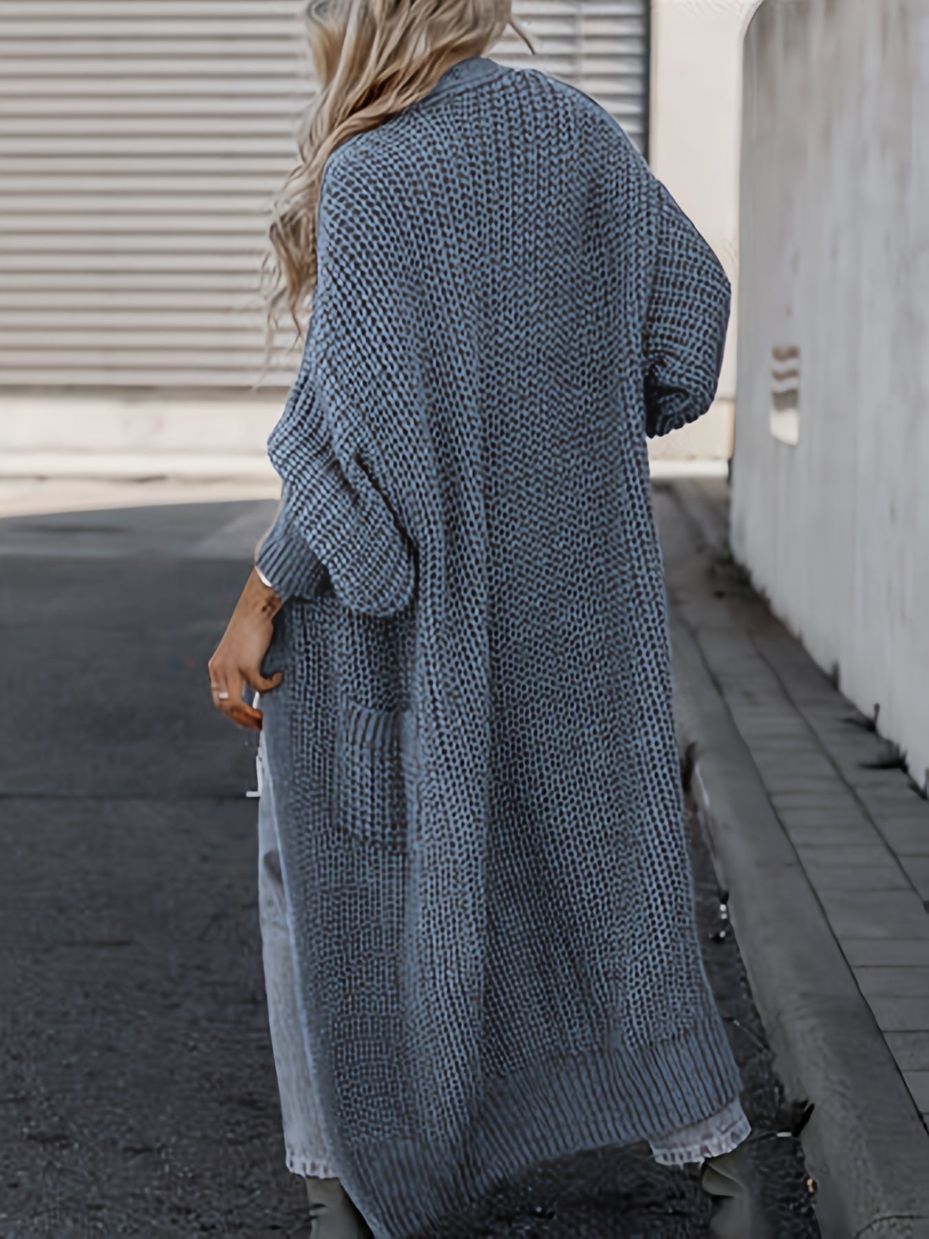 Ww Wool Knit Cardigan With Pockets for Women Perfect for Everyday Life