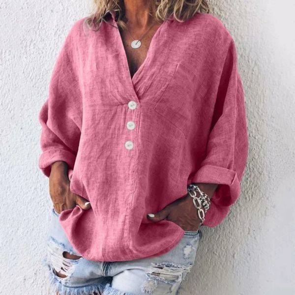 Summer Blouse Made Of Linen