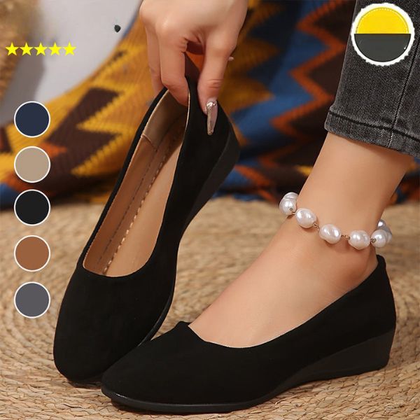 Stylish Platform Shoes With Anti-slip Sole
