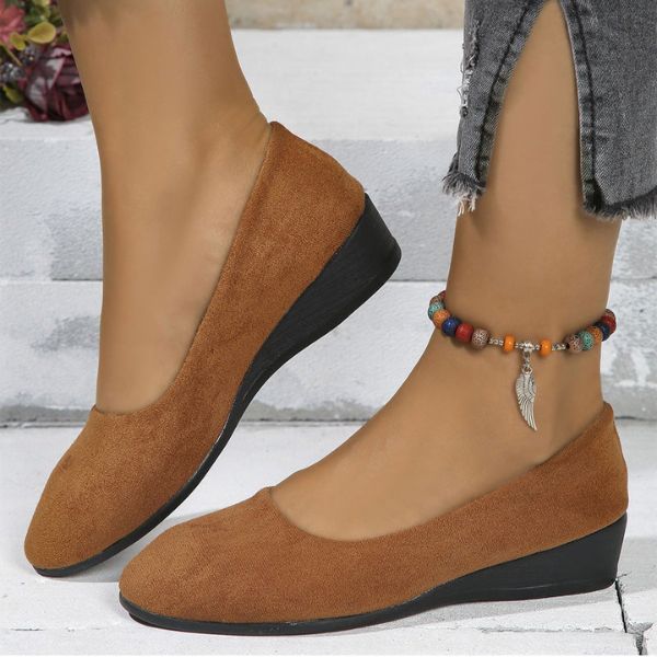 Stylish Platform Shoes With Anti-slip Sole