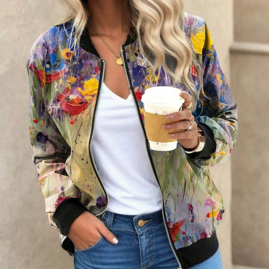 Lysse | Flower Bomber Jacket