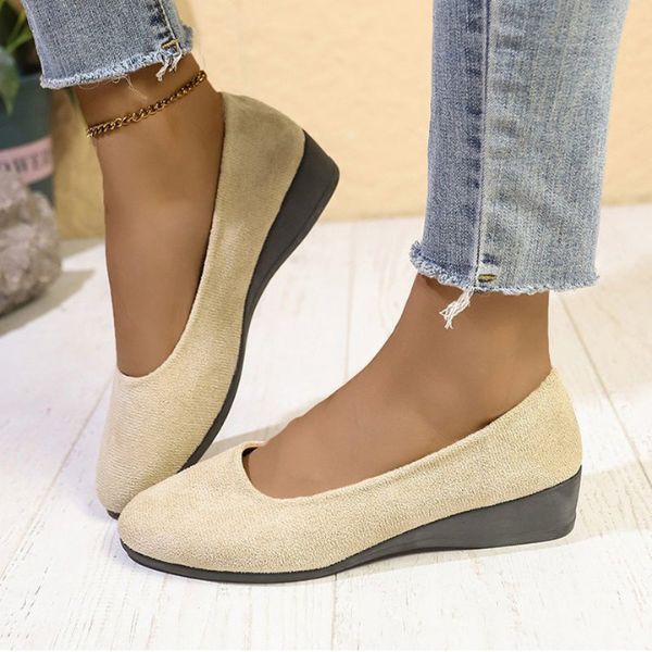 Stylish Platform Shoes With Anti-slip Sole