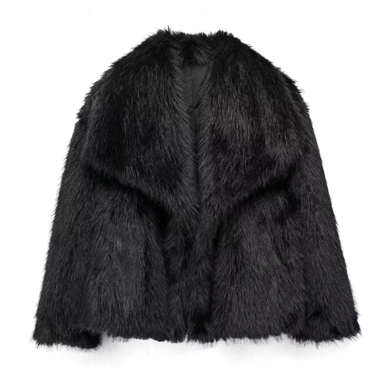 Lysse Fashion | Warm Fur Jacket For Women In Stylish Design