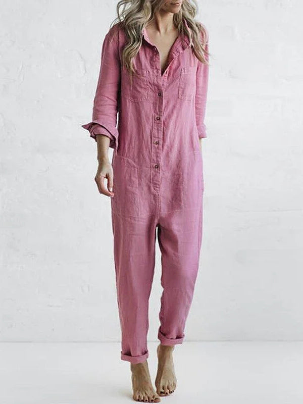 Sydneylong-Sleeved Jumpsuit