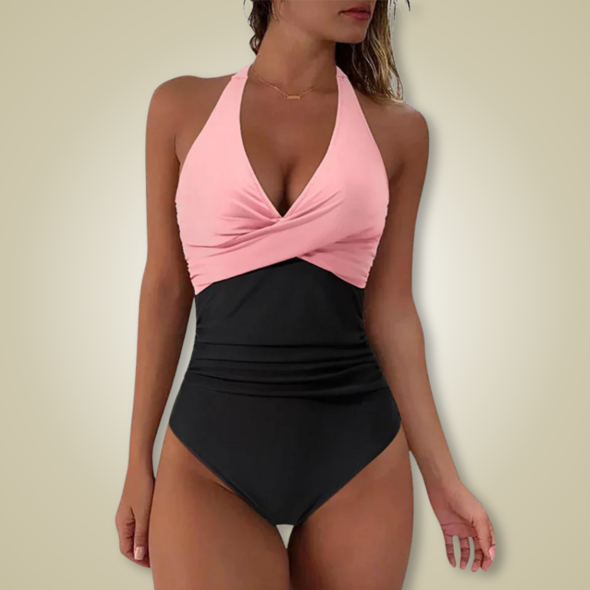 Comfortable Swimsuit with Push Up Bikini Top for Women