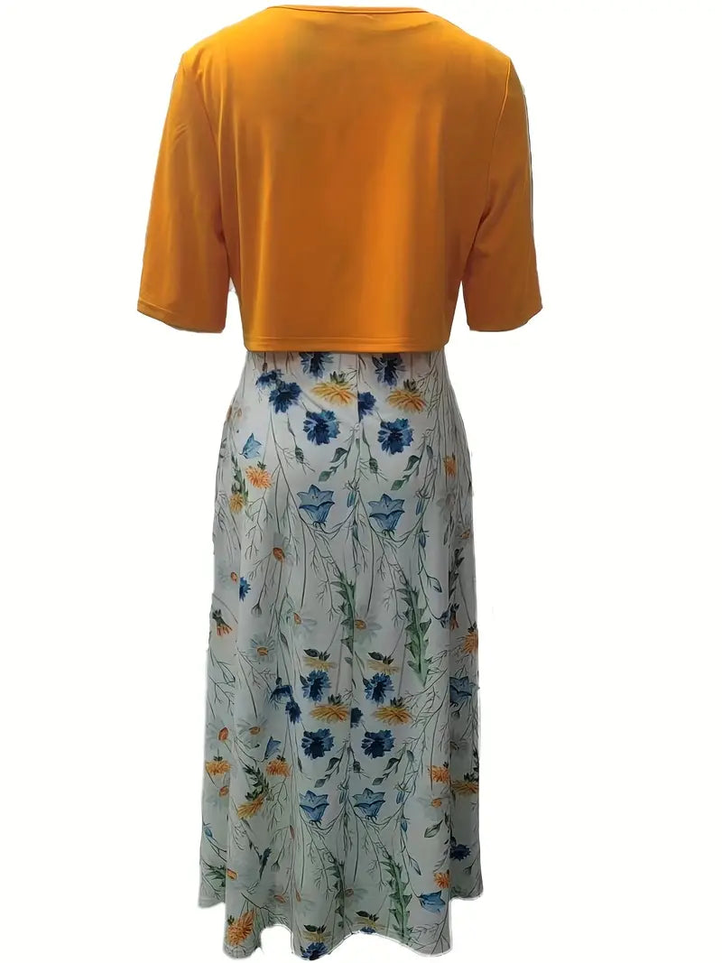Floral Dress Set