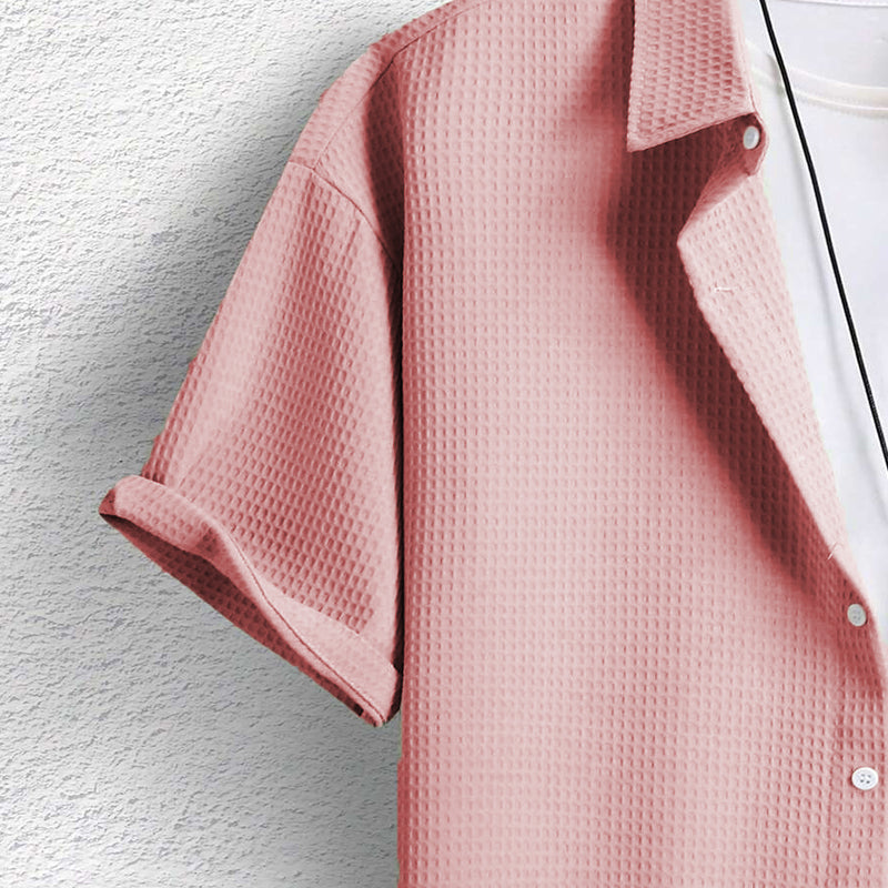 Casual Waffle Shirt