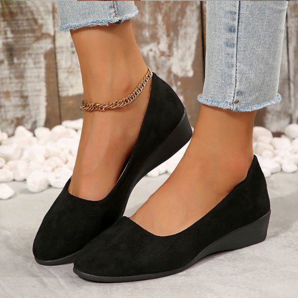 Stylish Platform Shoes With Anti-slip Sole
