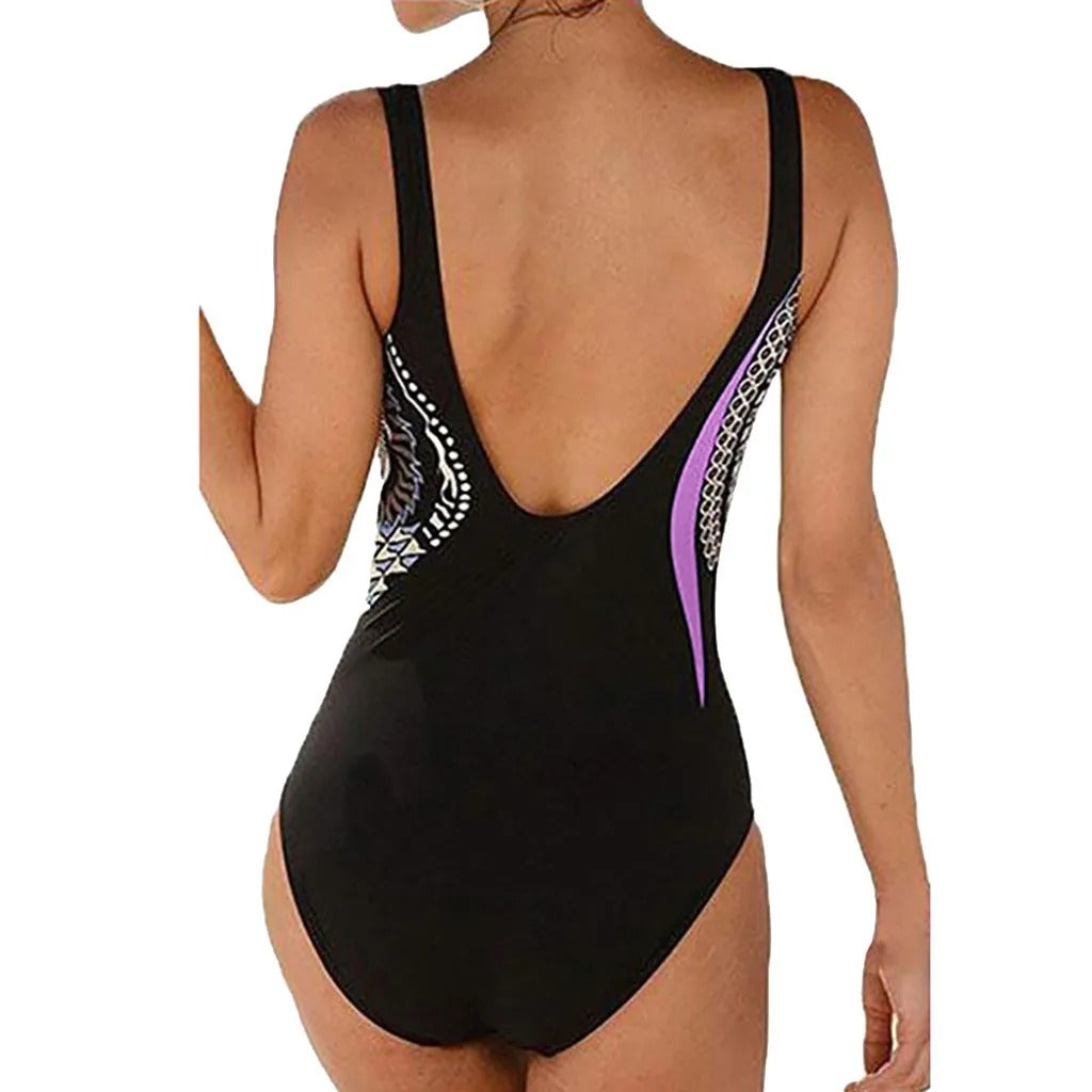 Swimsuit With Graphic Print