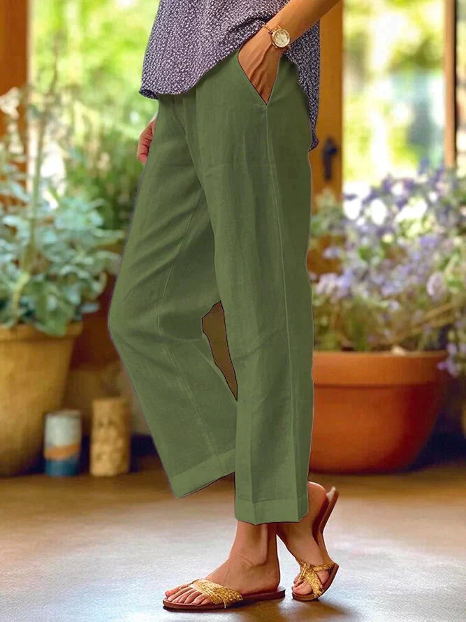 Airy Women's Linen Pants for Summer