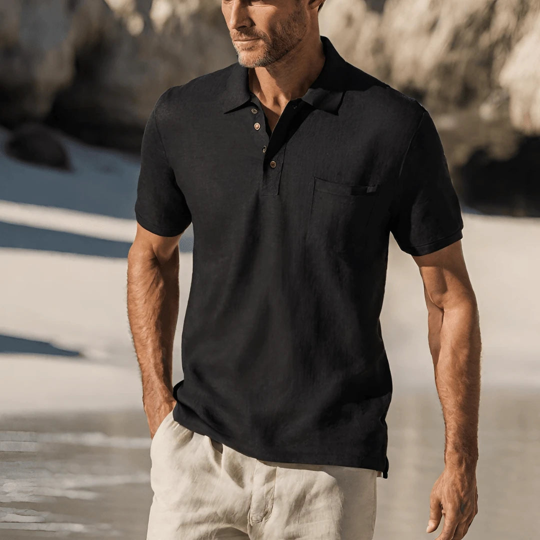 Lysse | Luxurious Linen Polo Shirt - Lysse