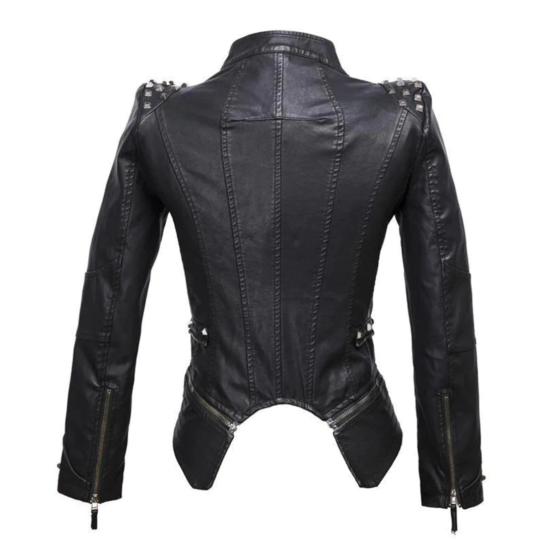 Lysse | Slim Fit Biker Leather Jacket For Women Perfect For Everyday