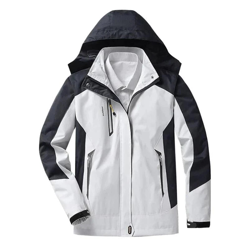 Lysse | 3-in-1 waterproof rain jacket with hood for women