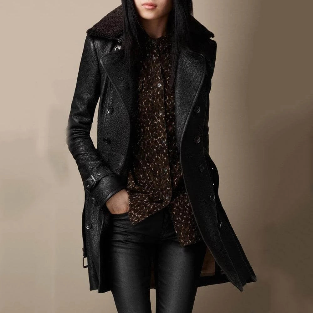 Lysse | Leather jacket for women Marie