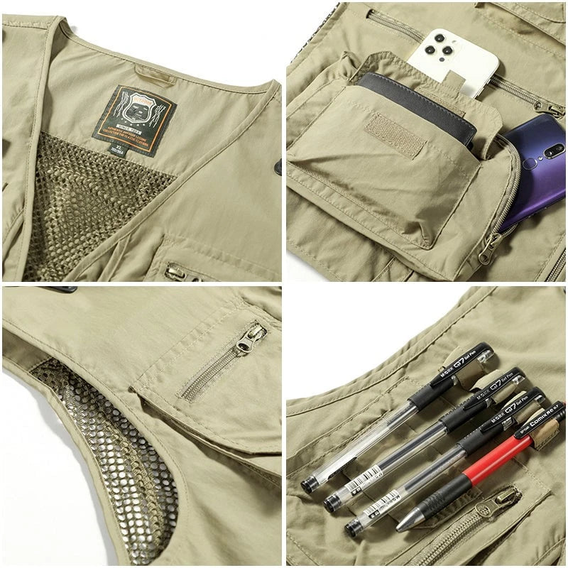 Lysse | Outdoor Multi-Pocket Vest