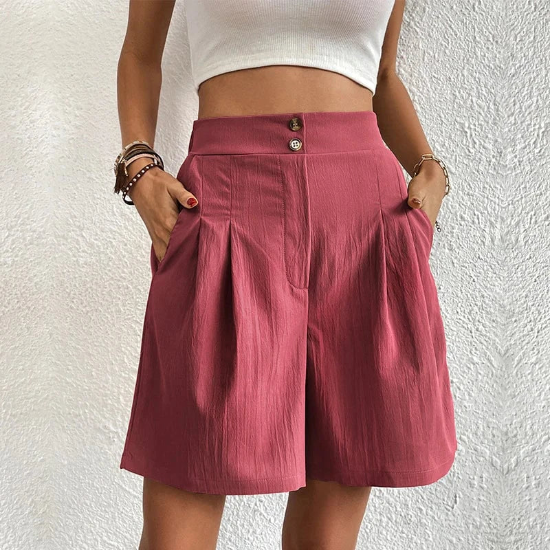 Lysse-Fashion | Stretchy Cargo Shorts for Women