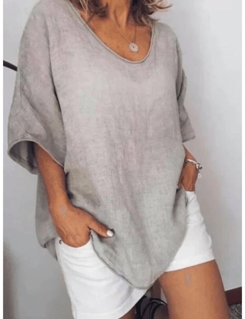 Lysse | Women's Oversized T-Shirt White