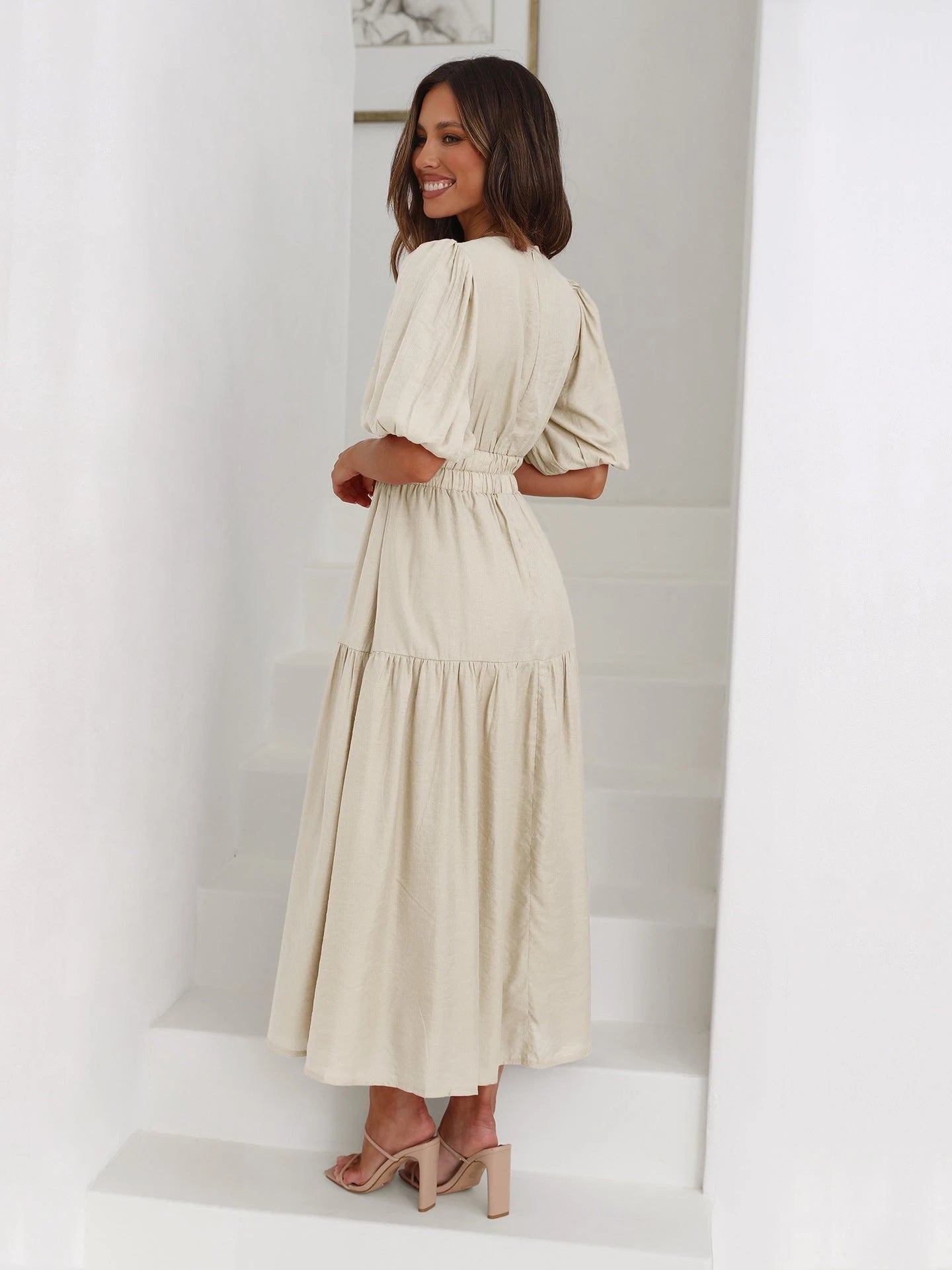 Puff Sleeve Dress