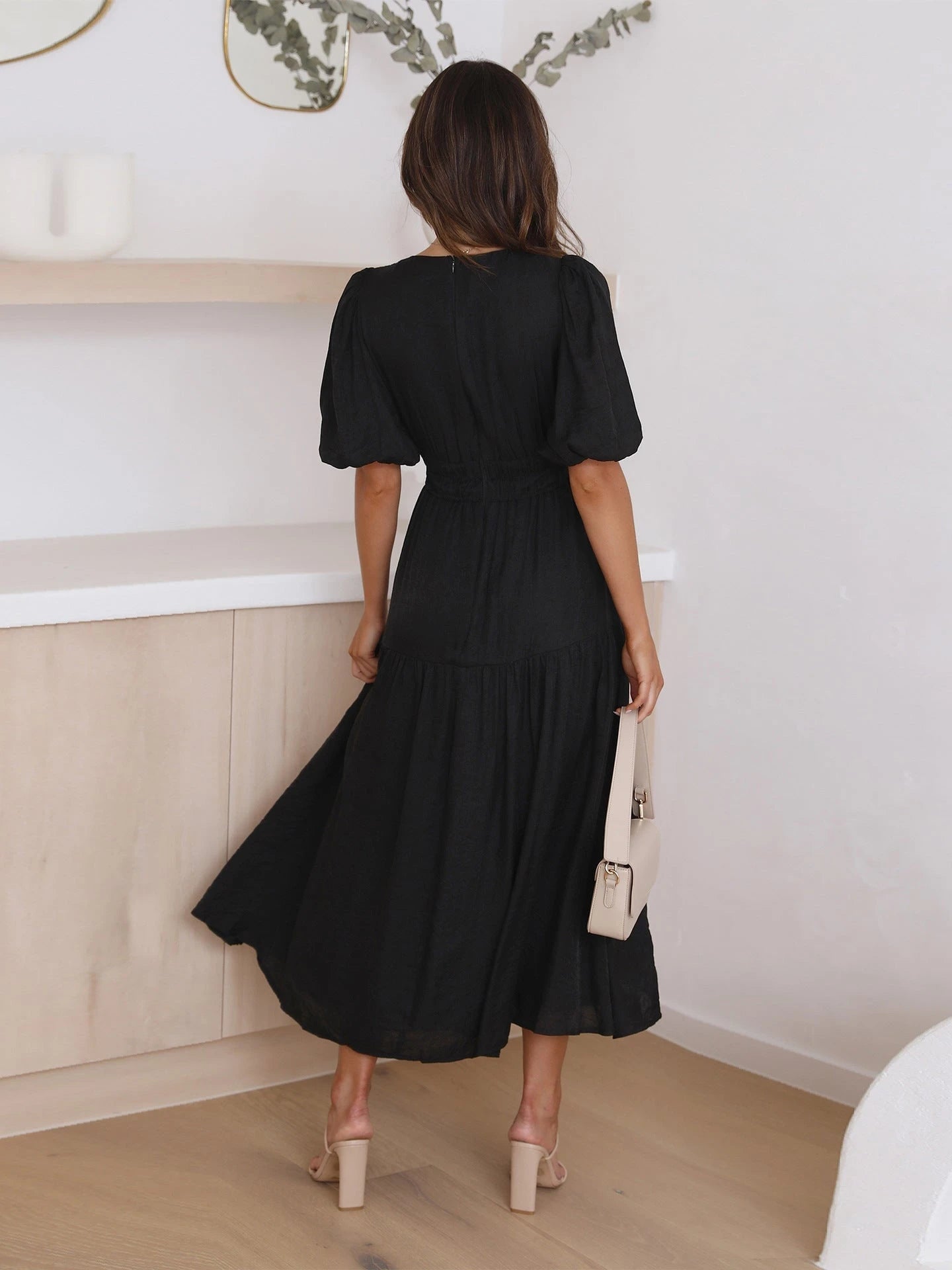 Puff Sleeve Dress